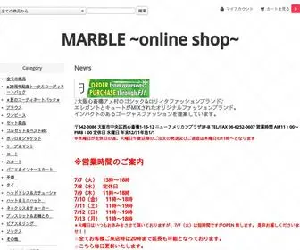 Marble-02.com(Online shop) Screenshot