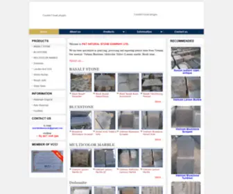 Marble-Bluestone.com(VIETNAM BLUESTONE) Screenshot