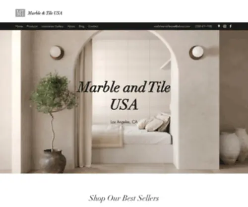 Marbleandtileusa.com(Marble and Tile USA) Screenshot