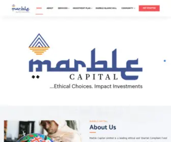 Marblecapitalltd.com(Islamic Fund) Screenshot