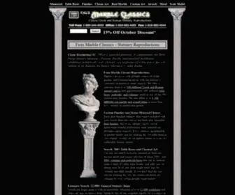 Marbleclassics.com(Faux Marble Classics) Screenshot