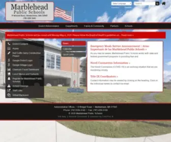 Marbleheadschools.org(Marblehead Public Schools) Screenshot