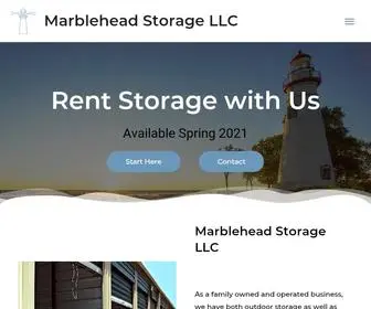 Marbleheadstoragellc.com(Marblehead Storage LLC) Screenshot