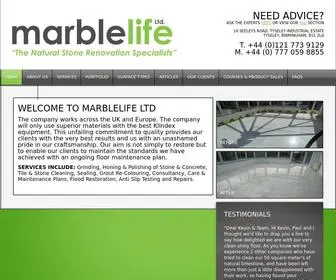 Marblelife.co.uk(Natural Stone Restoration Midlands) Screenshot