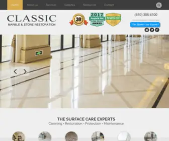 MarblereStore.com(Classic Marble Restoration) Screenshot