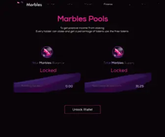 Marbles.finance(Marbles finance) Screenshot