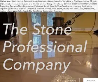 Marbleverobeach.com(Professional Stone PolishingMarble Floor Restoration True Craftsman) Screenshot