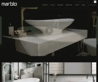 Marblobaths.com.au(Stone Baths) Screenshot