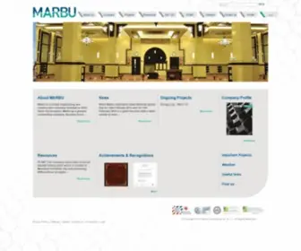 Marbucontracting.co(MARBU) Screenshot