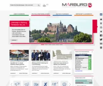 Marburg.de Screenshot