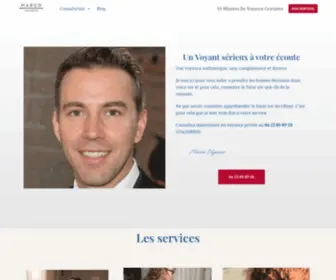 Marc-Charbonnier.com(Un Voyant en ligne sérieux à votre écoute) Screenshot