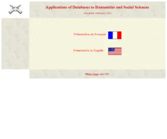 Marc-Grange.net(Applications of Databases to Humanities and Social Sciences) Screenshot