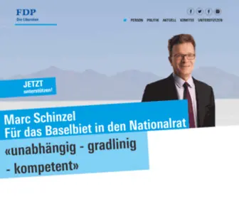 Marc-Schinzel.ch(Marc Schinzel) Screenshot