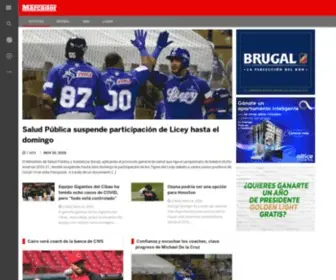 Marcador.do(Plataforma Deportiva Dominicana) Screenshot