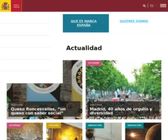 Marcaespana.es(ThisIsTheRealSpain) Screenshot