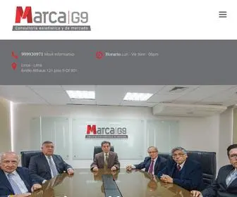 Marcag9.com.pe(Marca G9) Screenshot