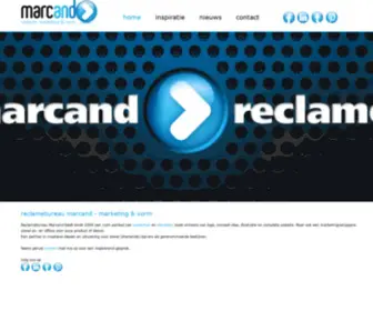 Marcand.nl(Reclamebureau Marcand) Screenshot