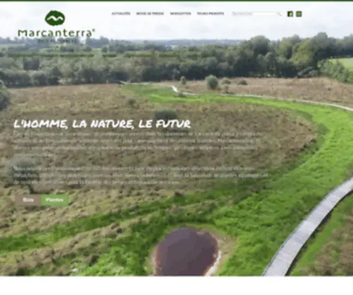Marcanterra-Bois-Plantes.com(Cultivés) Screenshot