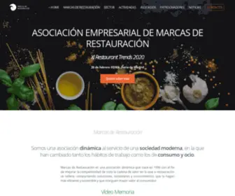 Marcasderestauracion.es(Marcas de Restauración) Screenshot