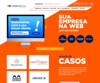 Marcasite.com.br(Agência de Marketing Digital para sua empresa) Screenshot