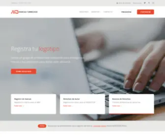 Marcasyderechos.com(Marcas y Derechos) Screenshot