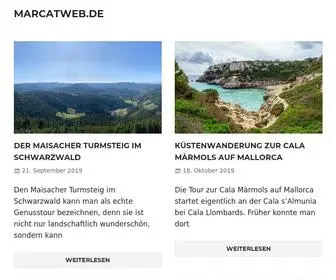 Marcatweb.de(Fotografie & Reise) Screenshot