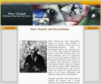Marcchagall.net(Marc Chagall) Screenshot