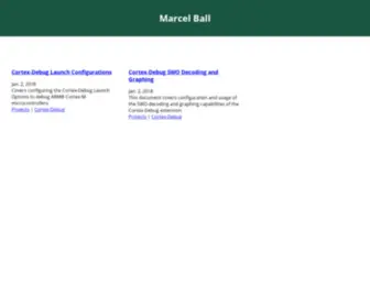 Marcelball.ca(Marcelball) Screenshot