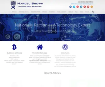 Marcelbrown.com(Marcel Brown) Screenshot