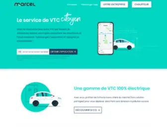 Marcel.cab(Le service de VTC Citoyen) Screenshot