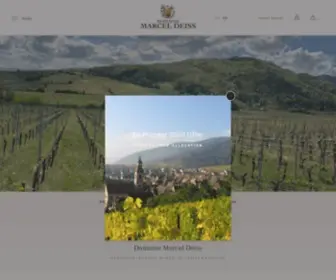 Marceldeiss.com(Vins d'Alsace en complantation) Screenshot