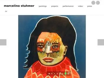 Marcelinostuhmer.com(Painting, Sculpture, Film, Video, Performance) Screenshot