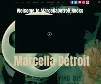 Marcelladetroit.rocks(Gold) Screenshot