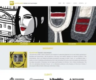 Marcellapeluffo.it(Marcella Peluffo illustrator) Screenshot