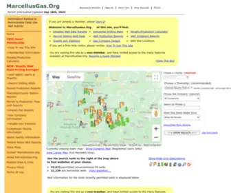 Marcellusgas.org(MarcellusGas) Screenshot