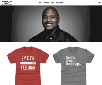 Marcelluswileyshop.com(Official Marcellus Wiley Apparel & Gear) Screenshot