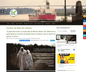 Marcelozamora.com(Escritos de Marcelo Zamora) Screenshot