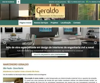 Marceneirogeraldo.com.br(Marceneiro e Decorador Geraldo São Paulo) Screenshot