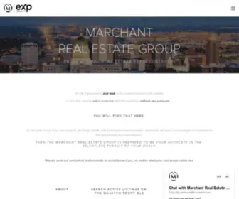 Marchantregroup.com(We are a passionate family team) Screenshot