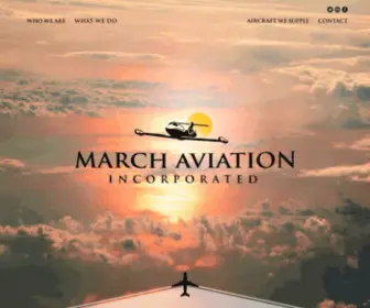 Marchaviation.com(March Aviation) Screenshot