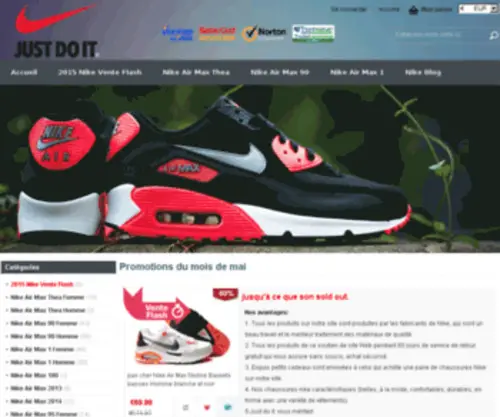 Marchepaysans.fr(Nike Just Do It air max thea) Screenshot
