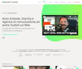 Marchettidesign.net(Web Design e Sviluppo Codice) Screenshot