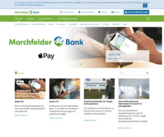 Marchfelderbank.at(Die leistungsfähige) Screenshot