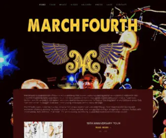 Marchfourthband.com(Marchfourthband) Screenshot