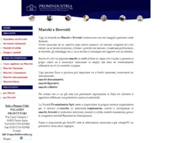 Marchiebrevetti.org(Marchi e Brevetti) Screenshot