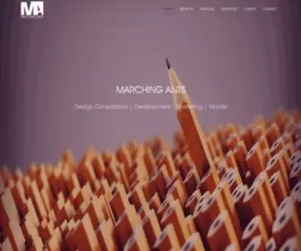 Marchingantsllp.com(Marching Ants) Screenshot