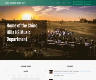 Marchinghuskies.com(Chino Hills HS Music Dept) Screenshot