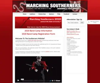 Marchingsoutherners.org(JSU Marching Southerners) Screenshot