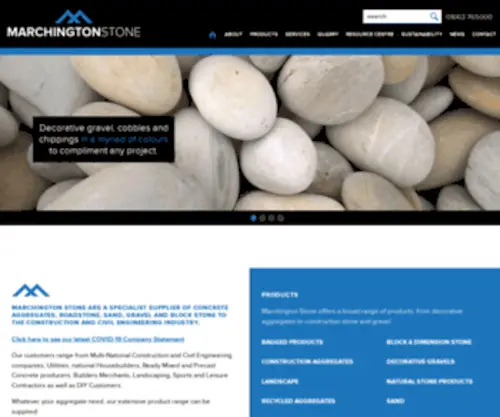 Marchington-Stone.co.uk(Marchington Stone) Screenshot