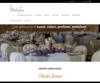 Marchiorocatering.com(Marchioro Catering Padova) Screenshot